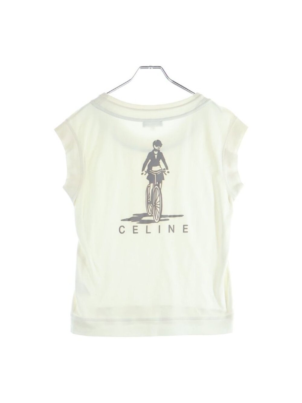 Celine Sleeveless Top White